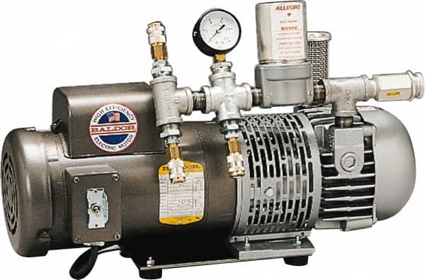 Allegro - 3 Man Connection, Hansen Coupling, Portable SAR Air Compressor - 15 Max PSI, 20 (60 Hz) CFM, 1.5 Hp - Benchmark Tooling