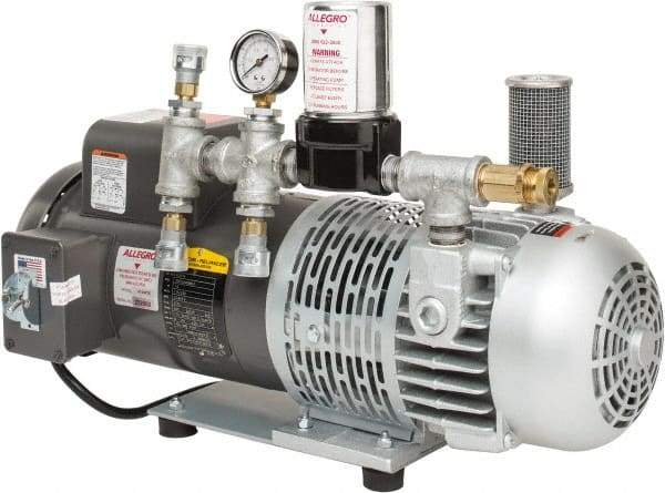 Allegro - 3 Man Connection, Schrader Coupling, Portable SAR Air Compressor - 15 Max PSI, 20 (60 Hz) CFM, 1.5 Hp - Benchmark Tooling