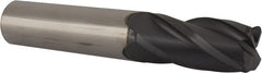 SGS - 16mm Diam 4 Flute Solid Carbide 2mm Corner Radius End Mill - Benchmark Tooling