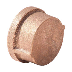 Merit Brass - Brass & Chrome Pipe Fittings Type: Cap Fitting Size: 2 - Benchmark Tooling