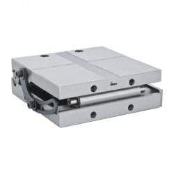 Gibraltar - 6" Long x 6" Wide x 2" High, Steel Sine Plate - Square to within 0.0004", 1/4-20 Hole - Benchmark Tooling