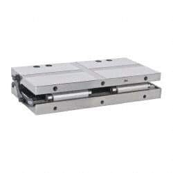 Gibraltar - 12" Long x 6" Wide x 2-5/8" High, Steel Sine Plate - 3/8-16 Hole - Benchmark Tooling