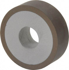 Norton - 1-1/2" Diam x 1/2" Hole x 1/2" Thick, Surface Grinding Wheel - Diamond, Type 1A1, Fine Grade, Resinoid Bond - Benchmark Tooling