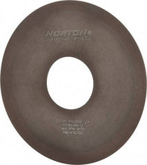 Norton - 4" Diam x 1-1/4" Hole x 1/32" Thick, 100 Grit Surface Grinding Wheel - Diamond, Type 1A1, Fine Grade, Resinoid Bond - Benchmark Tooling
