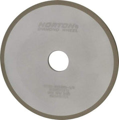 Norton - 7" Diam x 1-1/4" Hole x 1/4" Thick, 180 Grit Surface Grinding Wheel - Diamond, Type 1A1, Very Fine Grade, Resinoid Bond - Benchmark Tooling