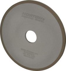 Norton - 7" Diam x 1-1/4" Hole x 1/4" Thick, 220 Grit Surface Grinding Wheel - Diamond, Type 1A1, Very Fine Grade, Resinoid Bond - Benchmark Tooling