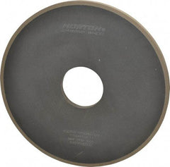 Norton - 12" Diam x 3" Hole x 1/2" Thick, 150 Grit Surface Grinding Wheel - Diamond, Type 1A1, Very Fine Grade, Resinoid Bond - Benchmark Tooling