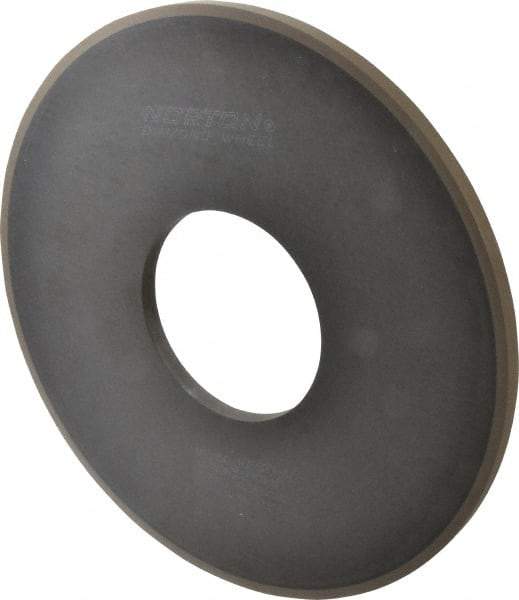 Norton - 14" Diam x 5" Hole x 1/2" Thick, 150 Grit Surface Grinding Wheel - Diamond, Type 1A1, Very Fine Grade, Resinoid Bond - Benchmark Tooling