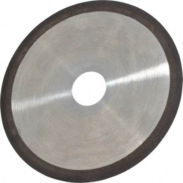 Norton - 4" Diam x 3/4" Hole x 1/32" Thick, 100 Grit Surface Grinding Wheel - Diamond, Type 1A1R, Coarse Grade - Benchmark Tooling