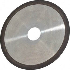 Norton - 4" Diam x 3/4" Hole x 1/32" Thick, 100 Grit Surface Grinding Wheel - Diamond, Type 1A1R, Coarse Grade - Benchmark Tooling