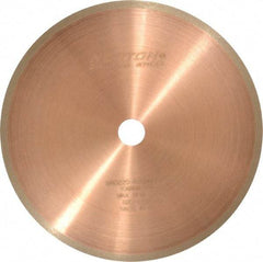 Norton - 5" Diam x 1/2" Hole, 220 Grit Surface Grinding Wheel - Diamond, Type 1A1R, Fine Grade - Benchmark Tooling