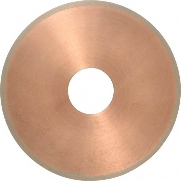 Norton - 5" Diam x 1-1/4" Hole, 320 Grit Surface Grinding Wheel - Diamond, Type 1A1R, Fine Grade - Benchmark Tooling