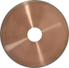 Norton - 6" Diam x 1-1/4" Hole, 150 Grit Surface Grinding Wheel - Diamond, Type 1A1R, Medium Grade - Benchmark Tooling