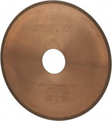 Norton - 6" Diam x 1-1/4" Hole, 220 Grit Surface Grinding Wheel - Diamond, Type 1A1R, Fine Grade - Benchmark Tooling