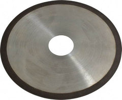 Norton - 6" Diam x 1-1/4" Hole, 100 Grit Surface Grinding Wheel - Diamond, Type 1A1R, Coarse Grade - Benchmark Tooling