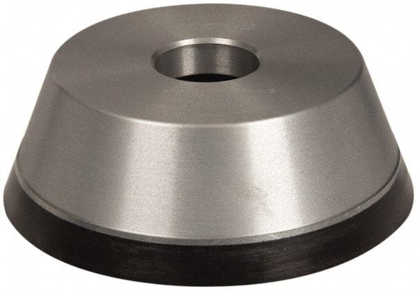 Norton - 5" Diam, 1-1/4" Hole Size, 1-3/4" Overall Thickness, 150 Grit, Type 11 Tool & Cutter Grinding Wheel - Very Fine Grade, Diamond, Resinoid Bond - Benchmark Tooling