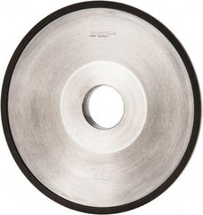 Norton - 6" Diam, 1-1/4" Hole Size, 1" Overall Thickness, 120 Grit, Type 12 Tool & Cutter Grinding Wheel - Fine Grade, CBN, Resinoid Bond - Benchmark Tooling