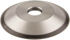 Norton - 6" Diam, 1-1/4" Hole Size, 3/4" Overall Thickness, 150 Grit, Type 12 Tool & Cutter Grinding Wheel - Very Fine Grade, Diamond, Resinoid Bond - Benchmark Tooling