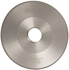 Norton - 6" Diam, 1-1/4" Hole Size, 3/4" Overall Thickness, 150 Grit, Type 15 Tool & Cutter Grinding Wheel - Very Fine Grade, Diamond, Resinoid Bond - Benchmark Tooling