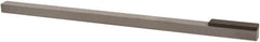 Norton - Very Fine, 1" Length of Cut, Single End Diamond Hone - 220 Grit, 1/4" Wide x 1/4" High x 6" OAL - Benchmark Tooling