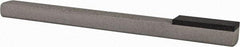 Norton - Extra Fine, 1" Length of Cut, Single End Diamond Hone - 320 Grit, 3/8" Wide x 1/4" High x 4" OAL - Benchmark Tooling