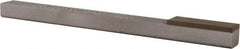 Norton - Coarse, 1" Length of Cut, Single End Diamond Hone - 10/20 Micron, 3/8" Wide x 1/4" High x 4" OAL - Benchmark Tooling