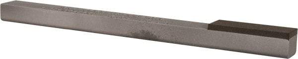 Norton - Super Fine, 1" Length of Cut, Single End Diamond Hone - 400 Grit, 3/8" Wide x 1/4" High x 4" OAL - Benchmark Tooling