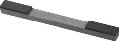 Norton - Very Fine & Extra Fine, 1" Length of Cut, Double End Diamond Hone - 220 & 320 Grit, 3/8" Wide x 1/4" High x 4" OAL - Benchmark Tooling