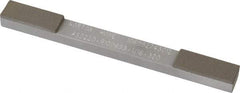 Norton - Very Fine & Extra Fine, 1" Length of Cut, Double End Diamond Hone - 220 & 320 Grit, 3/8" Wide x 1/4" High x 4" OAL - Benchmark Tooling