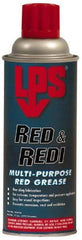 LPS - 11 oz Aerosol General Purpose Grease - Red, 450°F Max Temp, NLGIG 2, - Benchmark Tooling