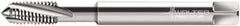 Walter-Prototyp - M3x0.50 Metric 3 Flute 6HX Modified Bottoming Spiral Flute Tap - Powdered Metal, Bright Finish, 56mm OAL, Right Hand Flute, Right Hand Thread, Series 20416 - Exact Industrial Supply