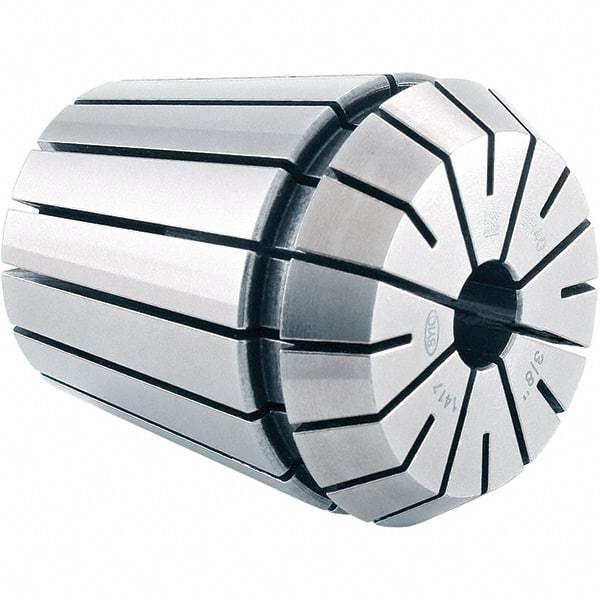 Techniks - 0.679 to 0.718" ER40 Collet - 0.0002" TIR, 1.81" OAL, 1.61" Overall Diam - Exact Industrial Supply