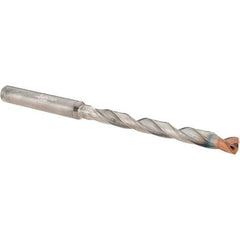 Walter-Titex - 3/16" 140° Solid Carbide Jobber Drill - Double Coating Finish, Right Hand Cut, Spiral Flute, Straight Shank, 97mm OAL, X-treme D Point - Benchmark Tooling