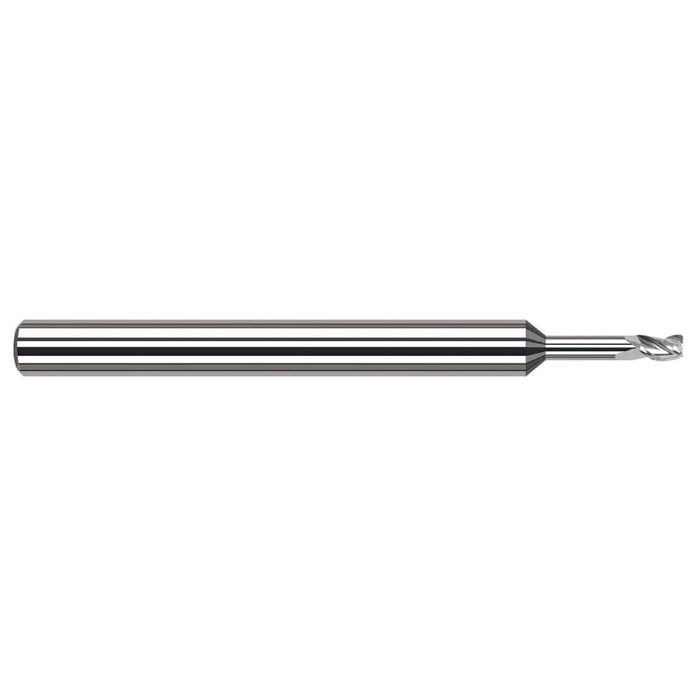 Harvey Tool - Corner Radius & Corner Chamfer End Mills; Mill Diameter (mm): 2.00 ; Mill Diameter (Decimal Inch): 0.0787 ; End Type: Corner Radius ; Corner Radius (mm): 0.10 ; Number of Flutes: 3 ; Material: Solid Carbide - Exact Industrial Supply