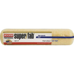Wooster Brush - 3/4" Nap, 14" Wide Paint Roller - Semi-Rough to Rough Texture, Synthetic Knit - Benchmark Tooling