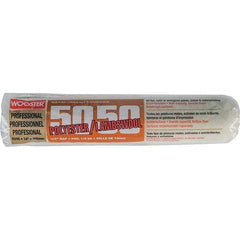 Wooster Brush - 1/2" Nap, 14" Wide Paint Roller - Semi-Rough Texture, Wool/Poly Blend - Benchmark Tooling