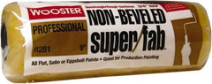 Wooster Brush - 3/4" Nap, 9" Wide Paint Roller - Semi-Rough to Rough Texture, Synthetic Knit - Benchmark Tooling