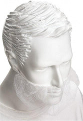 PRO-SAFE - Size L, Beard Cover - White, Nylon - Benchmark Tooling