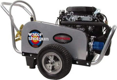 Simpson - Gas, 20.8 hp, 5,000 psi, 5 GPM, Cold Water Pressure Washer - Triplex Plunger, 50' x 3/8" Hose - Benchmark Tooling