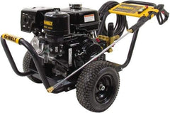 DeWALT - Gas, 11.7 hp, 4,200 psi, 4 GPM, Cold Water Pressure Washer - AAA Triplex, 50' x 3/8" Hose - Benchmark Tooling