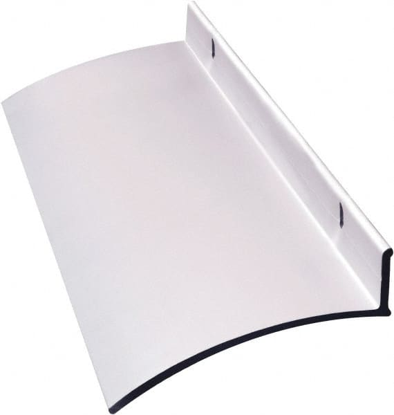 National Guard Products - 6' Long x 2" Wide, Drip Cap Weatherstripping - 1-3/4" Door Thickness, Aluminum - Benchmark Tooling
