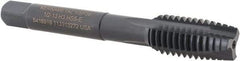 Kennametal - 1/2-13, 3 Flute, Oxide Finish, Vanadium High Speed Steel Spiral Point Tap - Plug Chamfer, Right Hand Thread, 3-3/8" OAL, 23.9mm Thread Length, 9.32mm Shank Diam, 3B Class of Fit, Series GOtap - Exact Industrial Supply