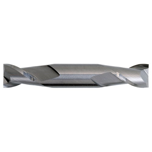 ‎3/8″ × 3/8″ × 3/4″ × 3-1/2″ RHS / RHC Solid Carbide 2-Flute Square End General Purpose End Mill - Bright