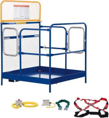 Vestil - 60" Platform - Forklift Work Platform, 1,000 Lb Capacity, 60" Platform Height, 48" Base Width x 48" Base Depth - Benchmark Tooling