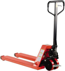 Vestil - 5,000 Lb Capacity, 8" Lift Wheel Nose Pallet Truck - 3-1/2" Min Lift Height, 38" Fork Length x 20" Fork Width, 20" Overall Width - Benchmark Tooling