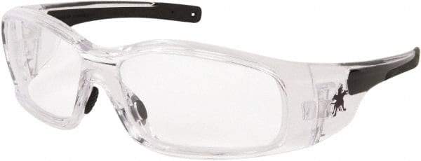 MCR Safety - Clear Lenses, Framed Safety Glasses - Anti-Fog, Scratch Resistant, Size Universal, Wrap Around - Benchmark Tooling