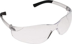 PRO-SAFE - +1, Clear Lenses, Scratch Resistant, Frameless Magnifying Safety Glasses - UV Protection - Benchmark Tooling
