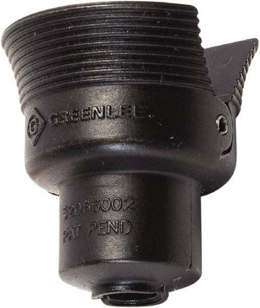 Greenlee - 1/2" Conduit Round Lock - 8" Hole Length x 1/2" Hole Width x 1/2" Hole Diam - Benchmark Tooling