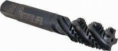 Kennametal - 3/4-10 4 Flute Modified Bottoming Spiral Flute Tap - Vanadium High Speed Steel, Oxide Finish, 4-1/4" OAL, Right Hand Flute, Right Hand Thread, H3, Series GOtap\xAE - Benchmark Tooling