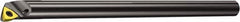 Sandvik Coromant - 6.6mm Min Bore Diam, 4" OAL, 3/16" Shank Diam, E-SWLP Indexable Boring Bar - WPMT 1.210 Insert, Screw Clamping Holding Method - Benchmark Tooling